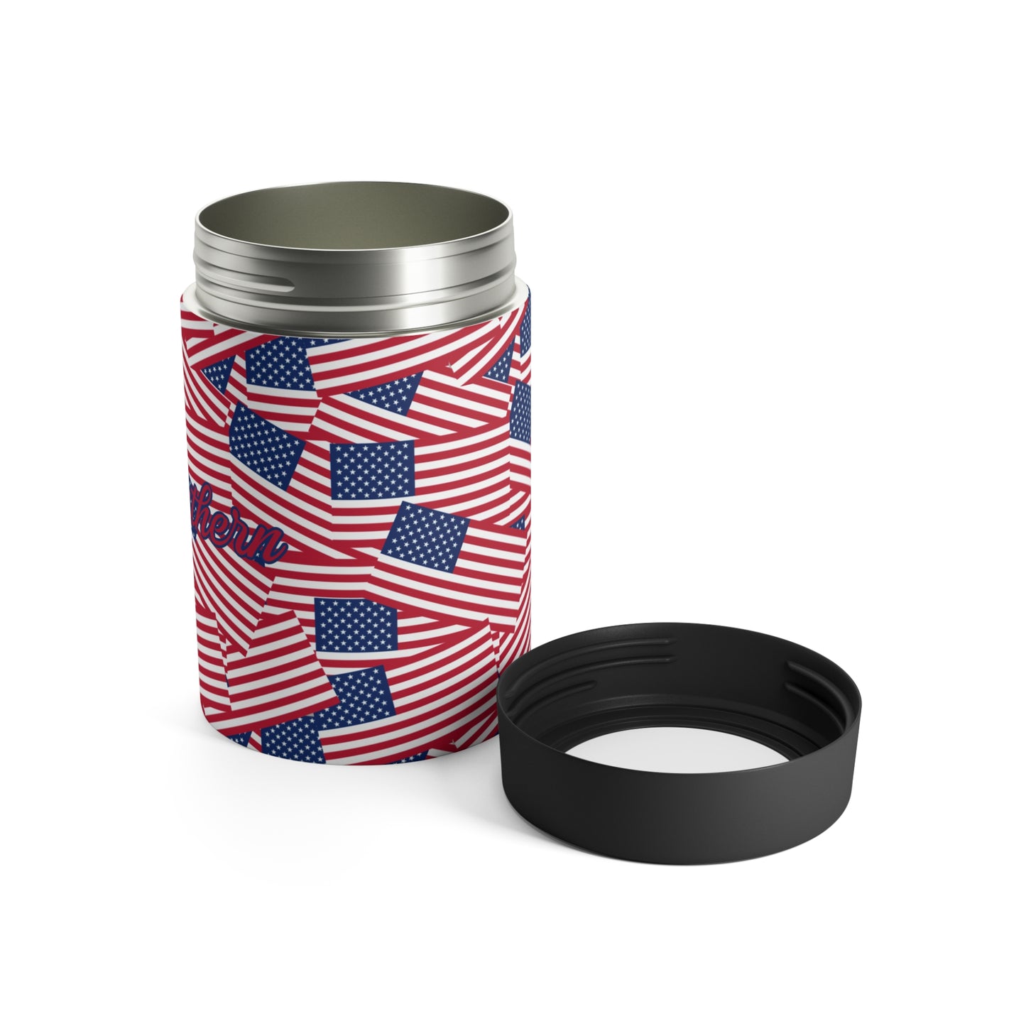 Patriotic Insulated Can Cooler